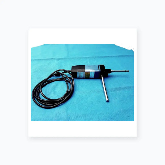 Black and silver janke and kunkel t25-s1 ika ultra turrax homogenizer disperser with coiled power cord for medical equipment use