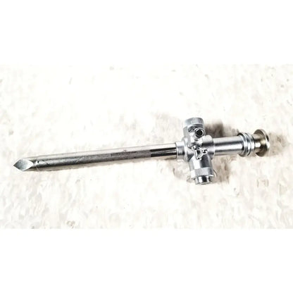 Reuse Medical Jarit 600-440 Piston Valve Cannula with Pyramidal Trocar Endoscopes, second-hand product photo 1