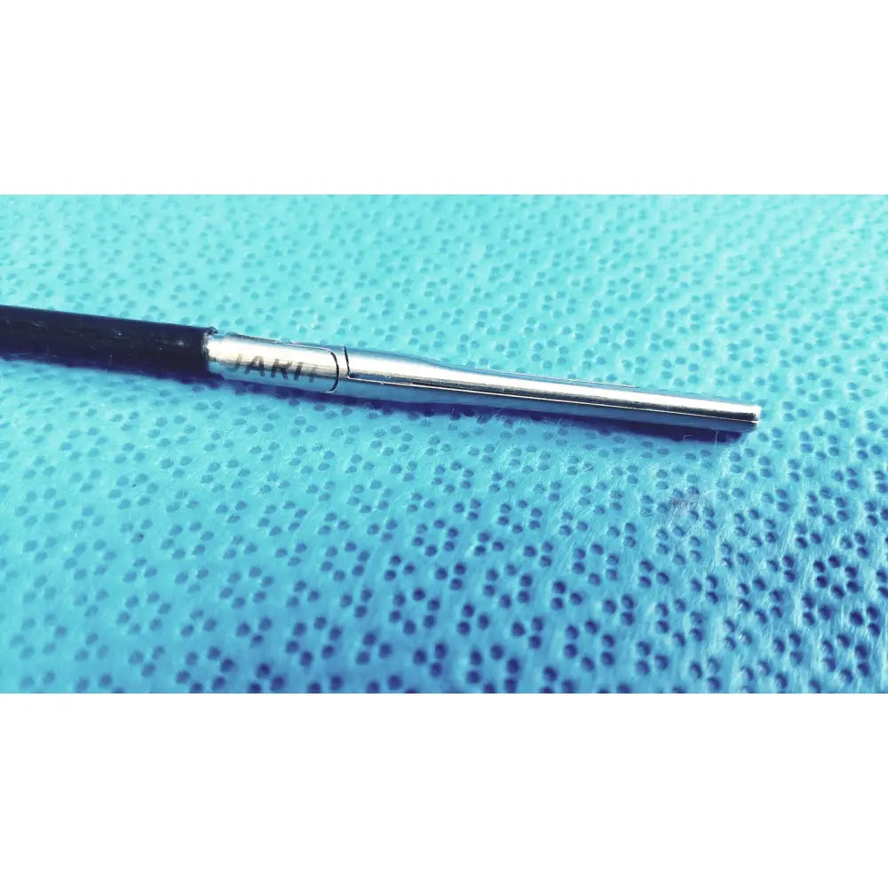 Silver-colored stainless steel cable with black sheath and jaki engraving for jarit 610-140 roto-lok stainless steel