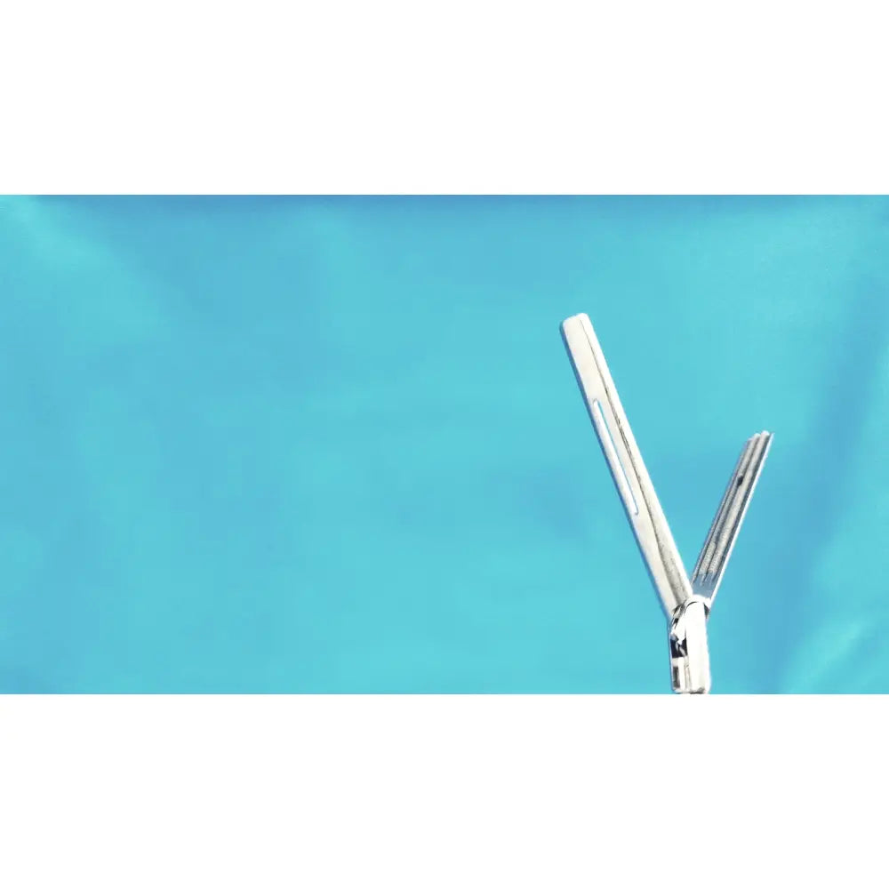 Silver stainless steel Jarit 610-140 roto-lok surgical scissors with sleek polished finish and sharp precise blades
