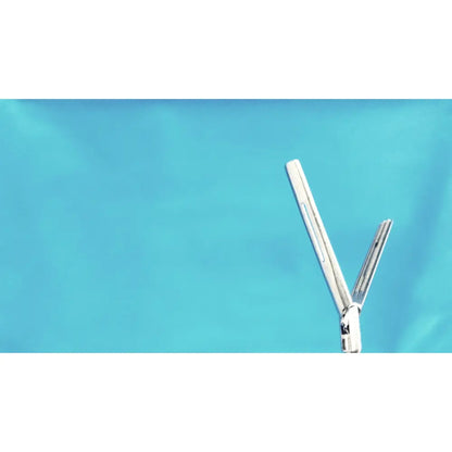 Silver stainless steel Jarit 610-140 roto-lok surgical scissors with sleek polished finish and sharp precise blades