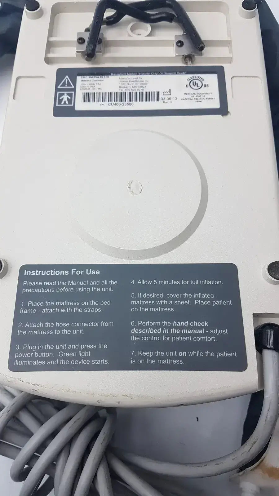 PRO Joerns P.R.O. Matt Plus ES 2 CU Mattress Controller Mattress Controller, second-hand product photo 6