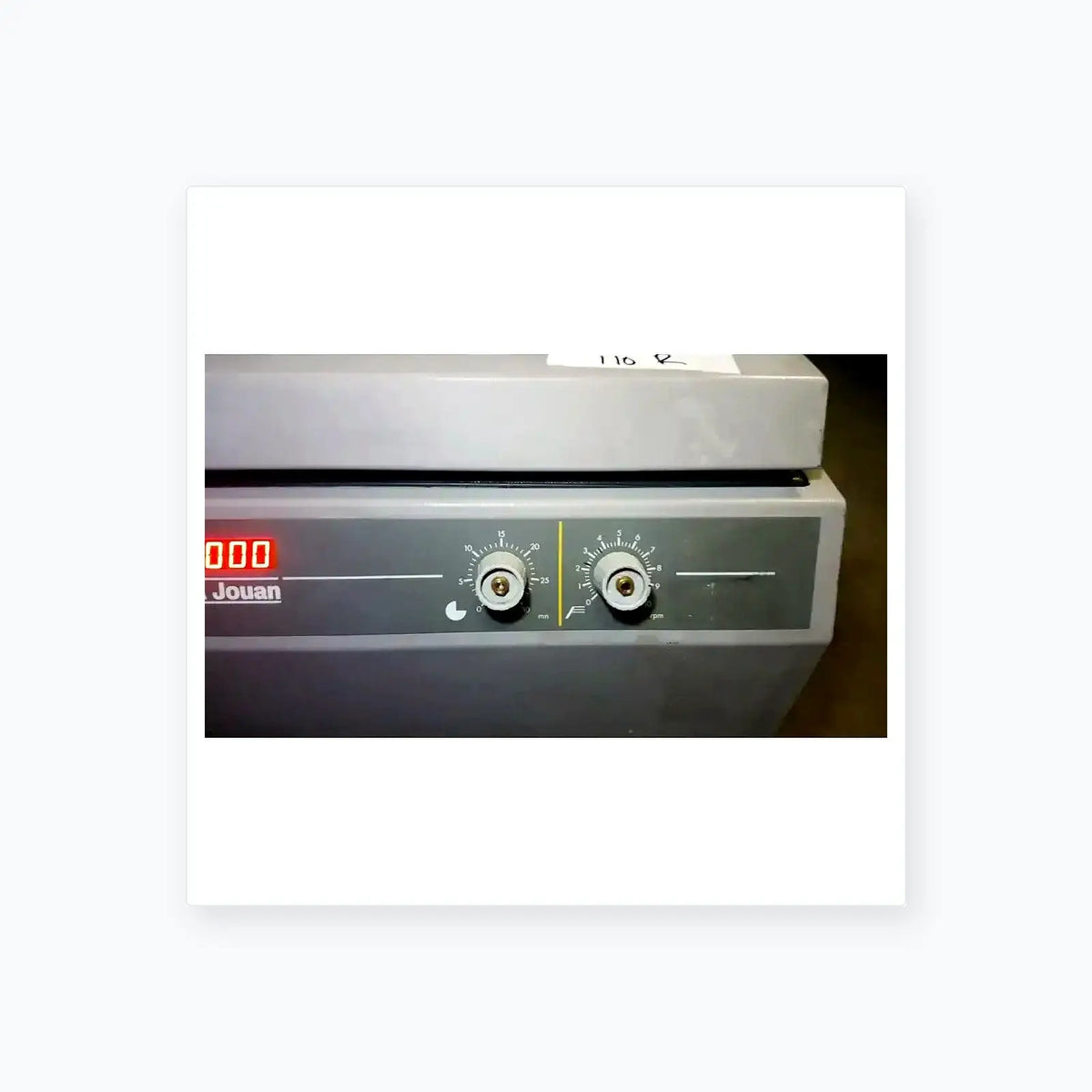 Jouan C412 Bench top Centrifuge Benchtop Centrifuge, as-is (for parts) product photo 3