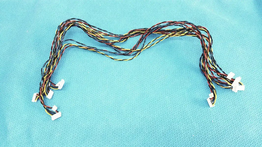 Generic JST Connector Wire Harness Cable 6-Pin to 6-Pin Multi-Color Wires Wire Harness Cable, second-hand product photo 1