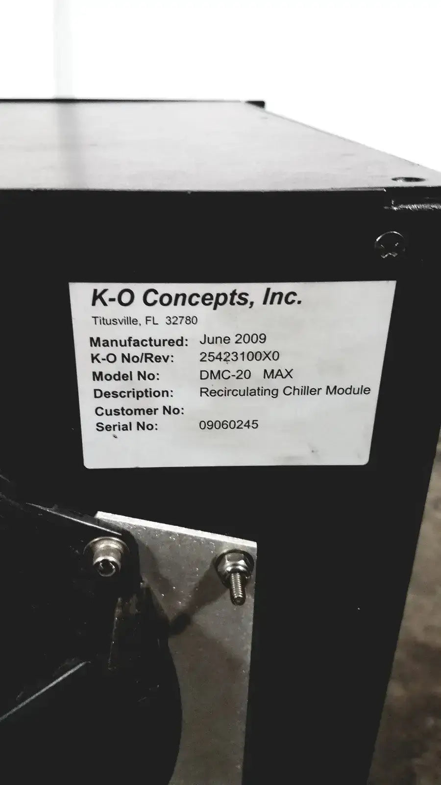K-O Concepts DMC-20 Dental Micro Motor Control Unit with Handpiece Connection Dental Micro Motor Control Unit, second-hand product photo 5