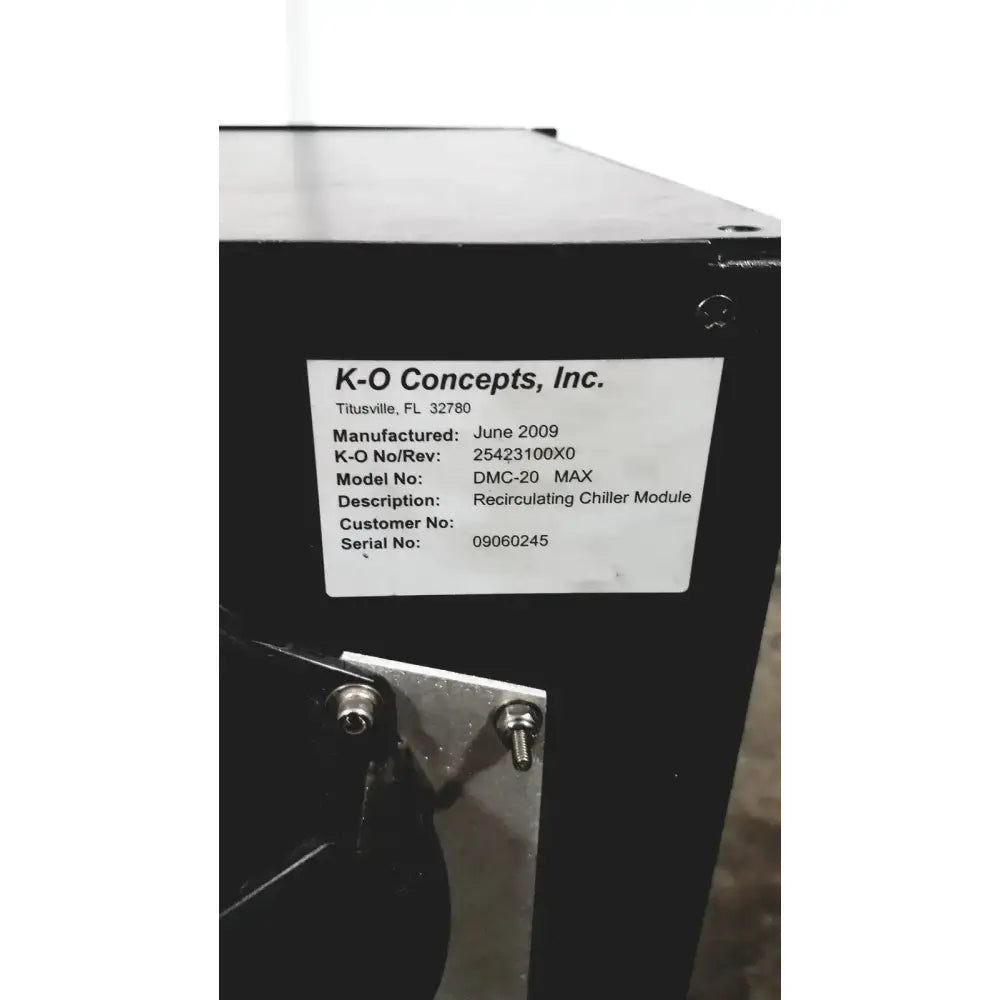 K-O Concepts DMC-20 Dental Micro Motor Control Unit with Handpiece Connection Dental Micro Motor Control Unit, second-hand product photo 5