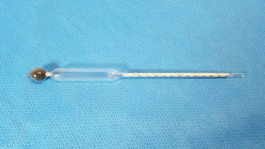 Generic K~ Vintage Floating Long Mash & Brew Tester Thermometer – German Made Laboratory Thermometer, second-hand product photo 1