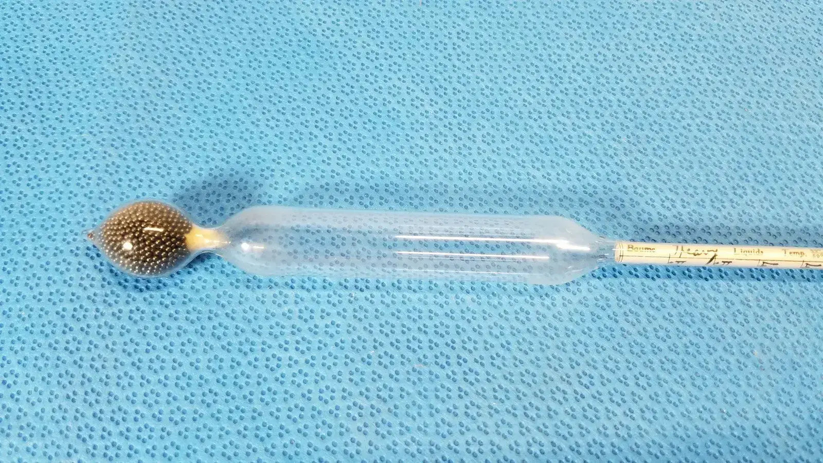Generic K~ Vintage Floating Long Mash & Brew Tester Thermometer – German Made Laboratory Thermometer, second-hand product photo 2