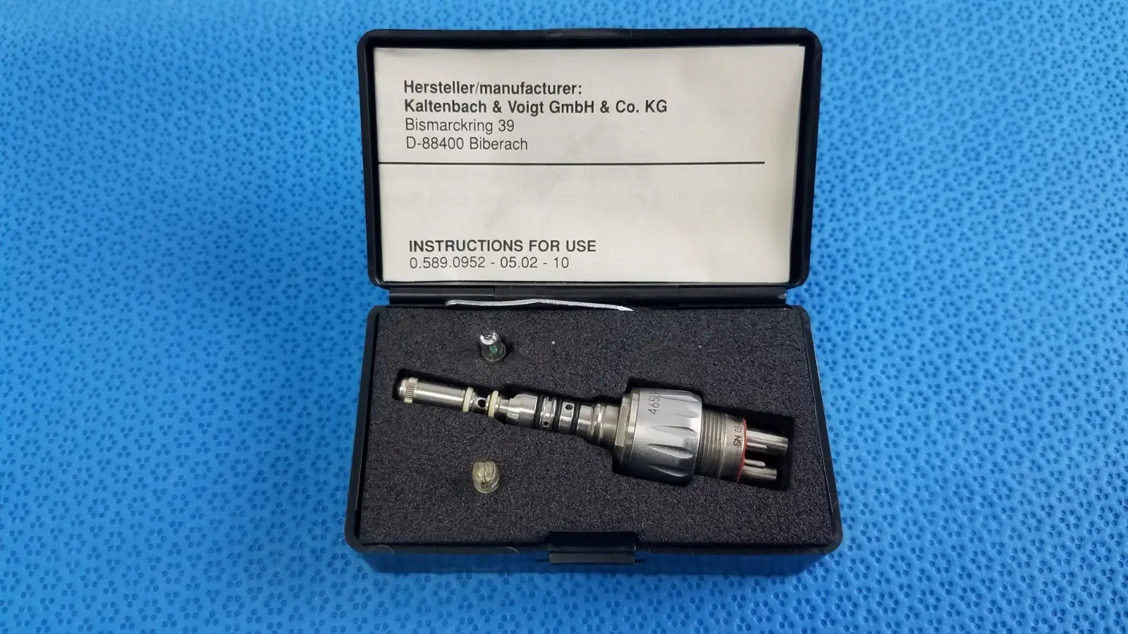 Reuse Medical Kaltenbach & Voigt Precision Mechanical Coupling Adapter with Case 465 LRN Other Handpieces & Instruments, second-hand product photo 1