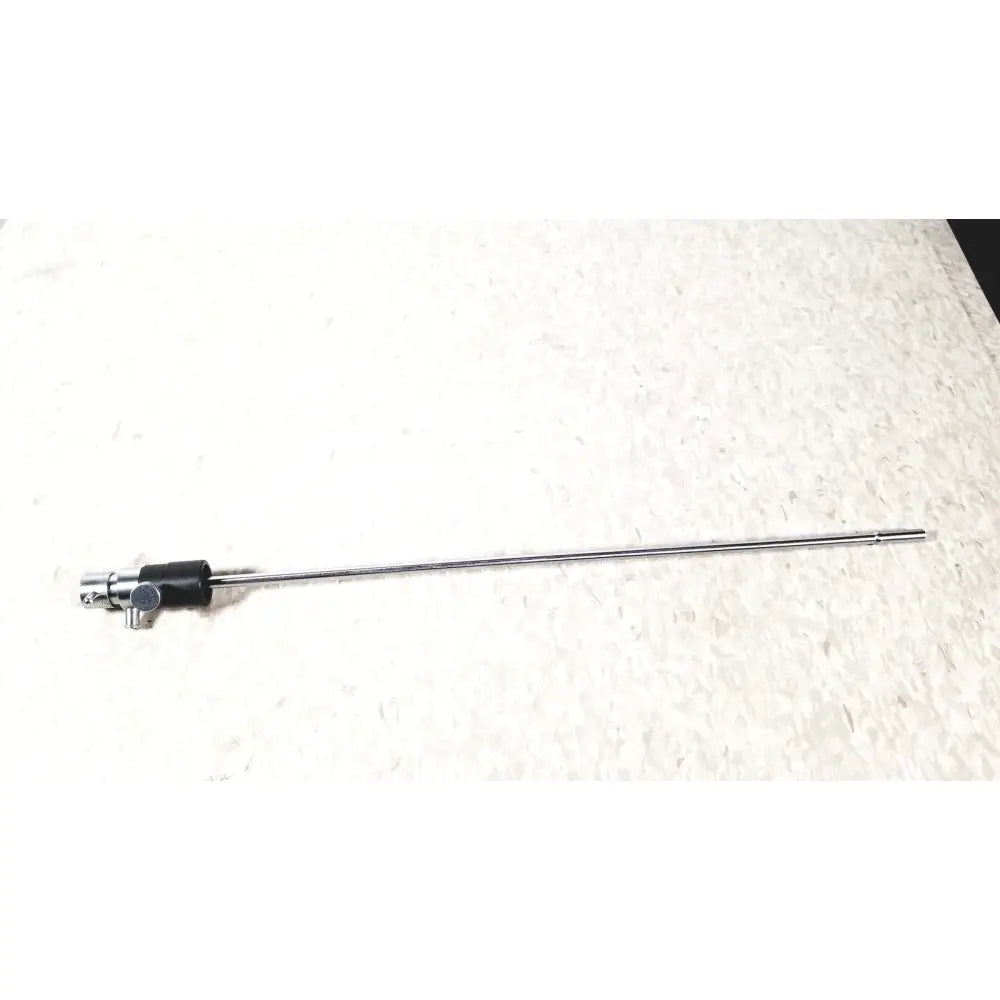 Silver surgical optical stylet sheath with black grip and metallic joints for karl storz 10326f adult use