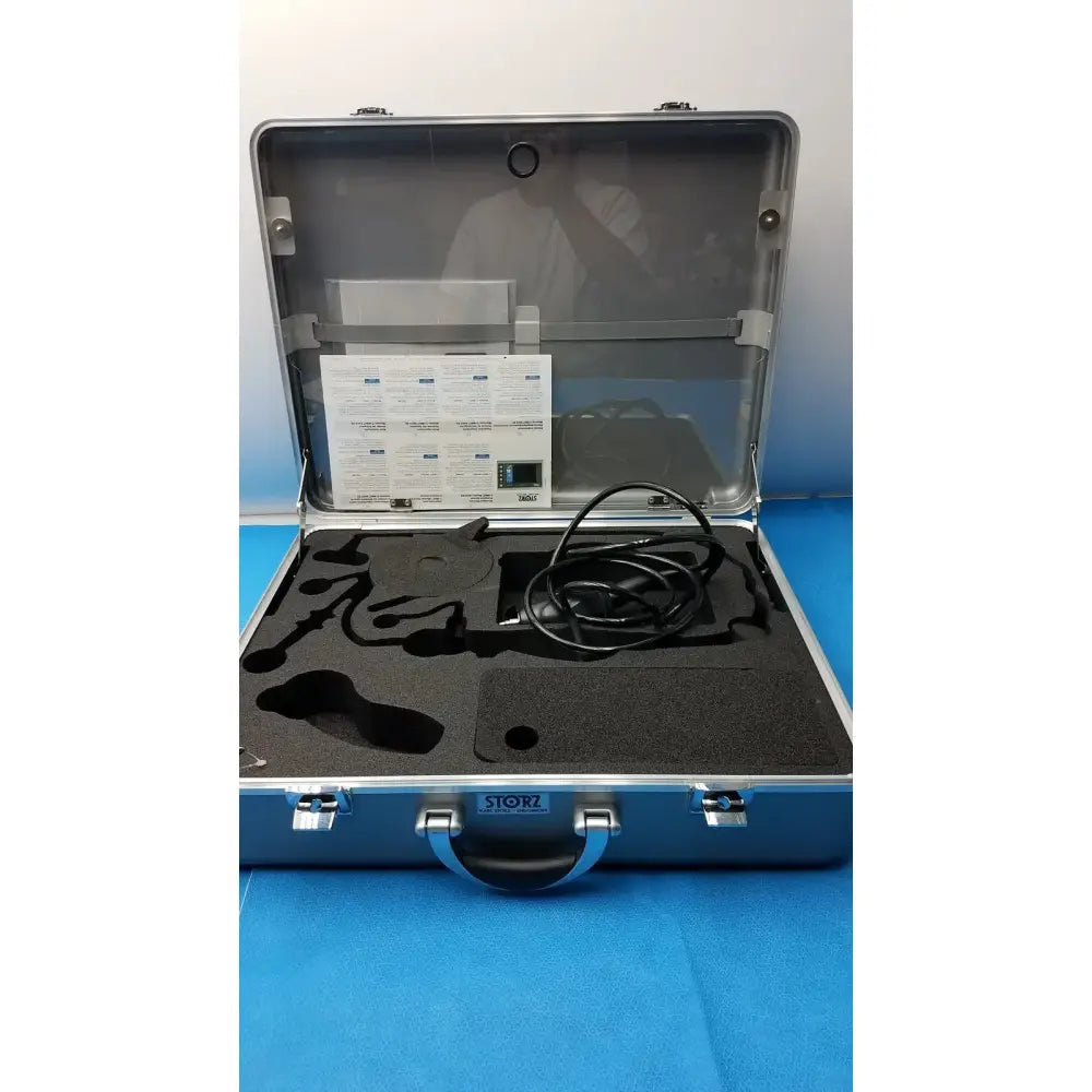 Reuse Medical KARL STORZ 11101 VNS Flexible Videoscope Endoscope (S/N 27247) w/ Case Laparoscopic Instruments, second-hand product photo 1