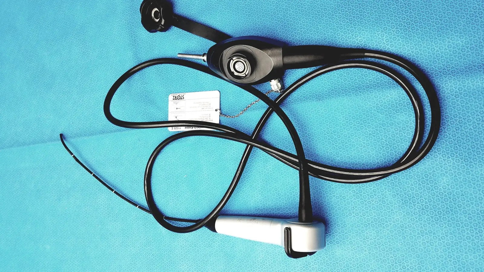 Reuse Medical KARL STORZ 11101 VNS Flexible Videoscope Endoscope (S/N 55591) w/ Case Laparoscopic Instruments, second-hand product photo 1