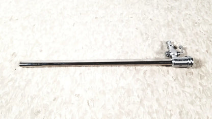 Chrome-finished karl storz 27090j endoscope obturator with slender shaft and articulated control mechanism for surgical use