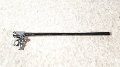 Silver-colored metal storz 27090j endoscope with long slender shaft and complex control mechanism at one end