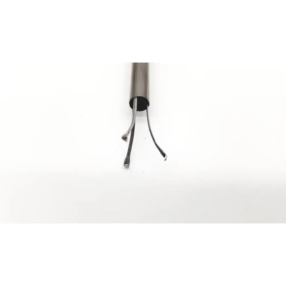 Black metal karl storz 27094p optical kidney stone grasper with three prongs for precise hair removal