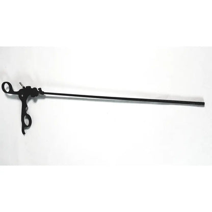 Black karl storz clickline laparoscopic grasper insert with ergonomic handle and slender shaft for surgical use