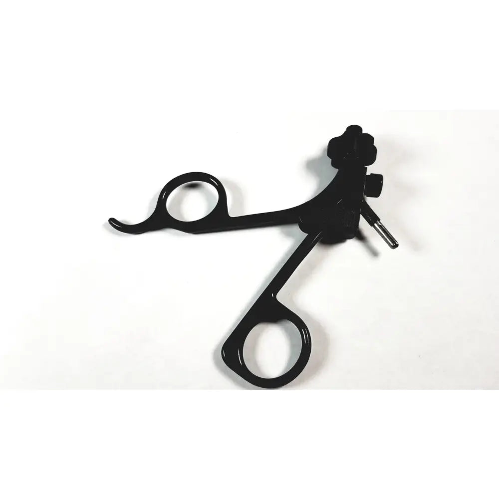 Karl storz 33121 clickline plastic handle pistol grip endoscopy surgical tool with black ergonomic handle and precision tip