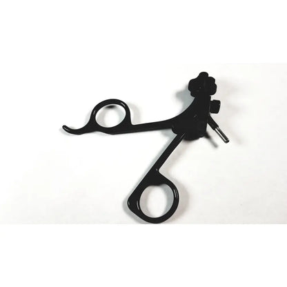 Karl storz 33121 clickline plastic handle pistol grip endoscopy surgical tool with black ergonomic handle and precision tip