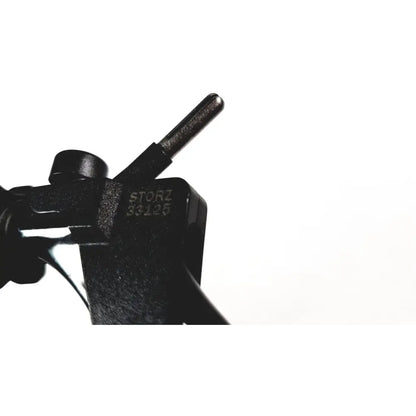 Karl storz 33121 clickline plastic handle pistol grip endoscopy tool with matte finish and metallic needle-like protrusion