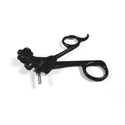 Karl Storz 33121 clickline plastic handle pistol grip endoscopy surgical tool in black with ergonomic handle and precision tip