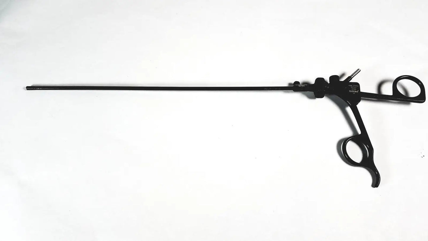 Reuse Medical Karl Storz 33125 Clickline Handle with 33300 Insulated Shaft Laparoscopic Tool Centrifuge Tubes, second-hand product photo 1