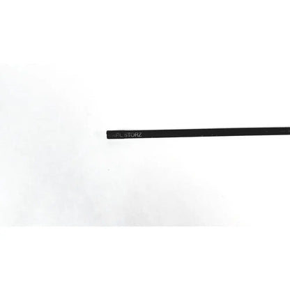 Black plastic zip tie with fl storz printed in white for karl storz clickline handle with insulated shaft laparoscopic tool