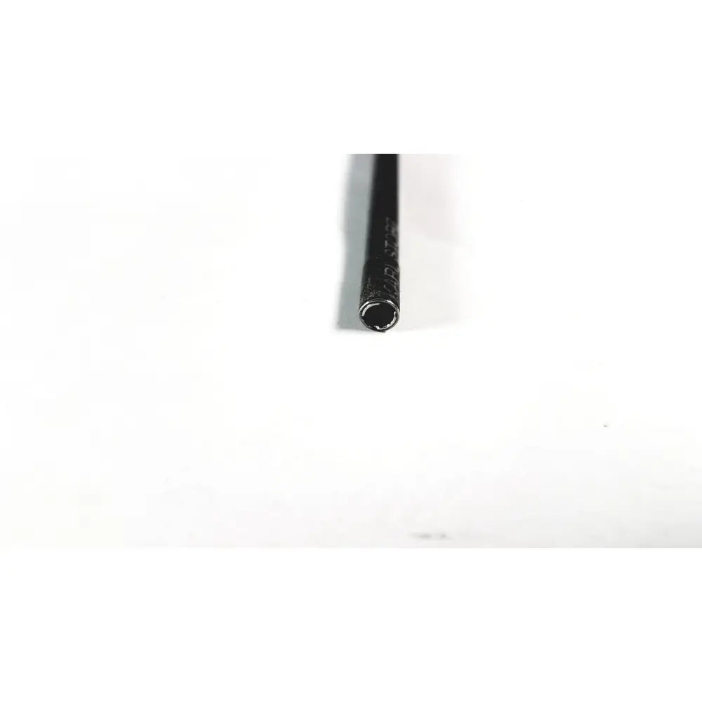 Black cylindrical karl storz clickline handle with hollow interior and faint engravings for insulated shaft laparoscopic use