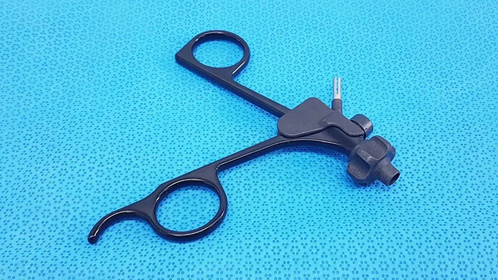 Karl Storz 33125 Clickline Metal Handle – Laparoscopic Surgical Instrument Laparoscopic Instrument Handle, second-hand product photo 1