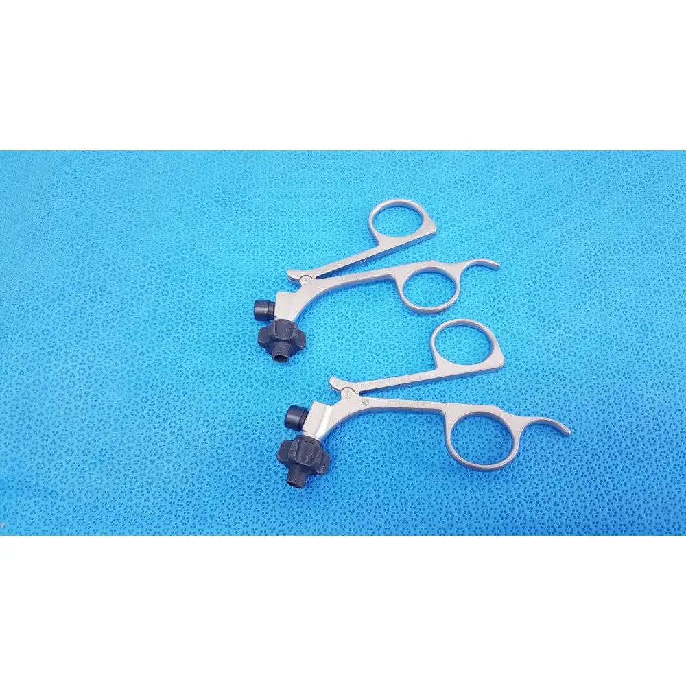 Reuse Medical Karl Storz 33131 Clickline Handle – Laparoscopic Surgical Instrument Lot of 2 Laparoscopic Instruments, second-hand product photo 1