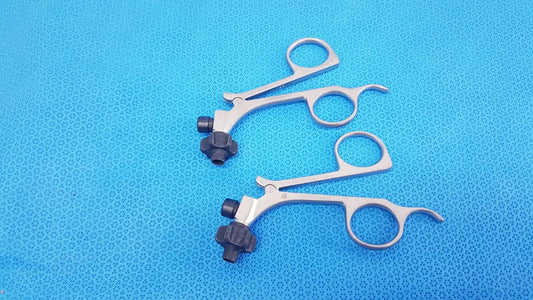 Reuse Medical Karl Storz 33131 Clickline Handle – Laparoscopic Surgical Instrument Lot of 2 Laparoscopic Instruments, second-hand product photo 1