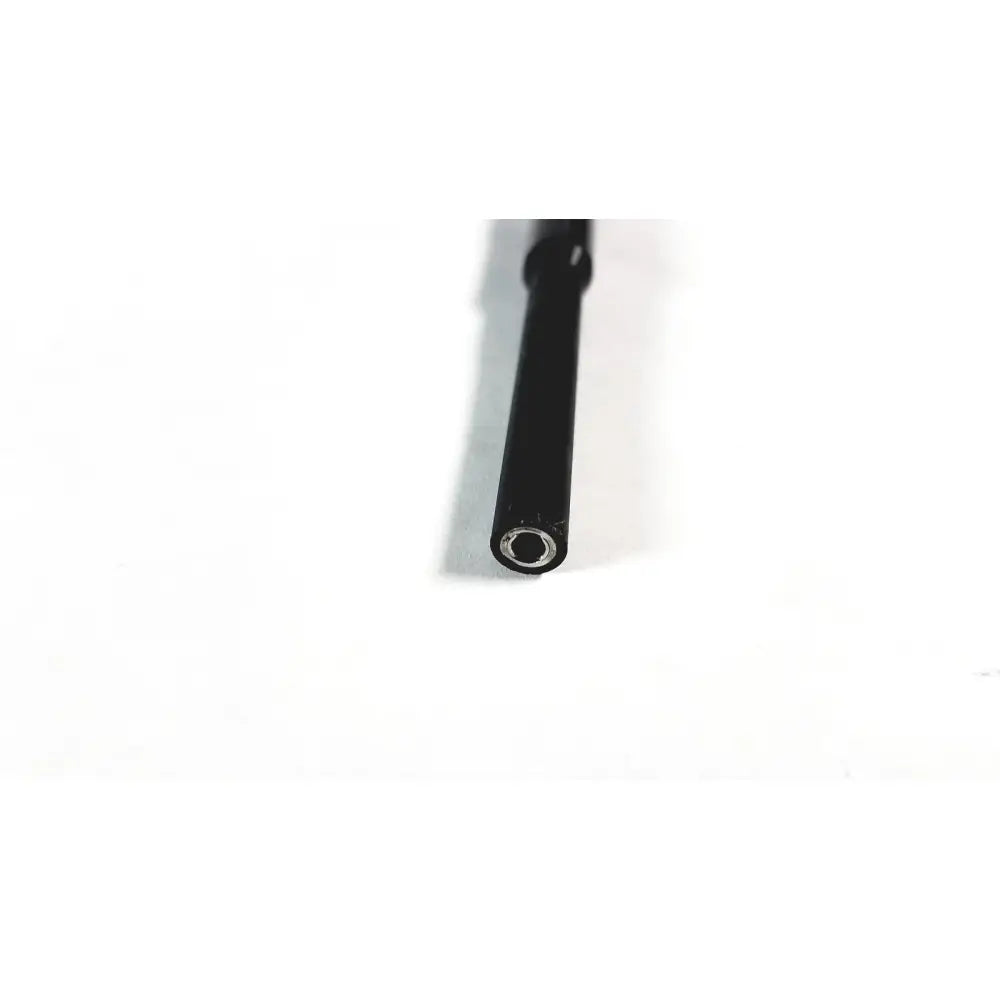 Black cylindrical karl storz clickline handle with metallic inner ring for 33500 shaft laparoscopic surgical tool