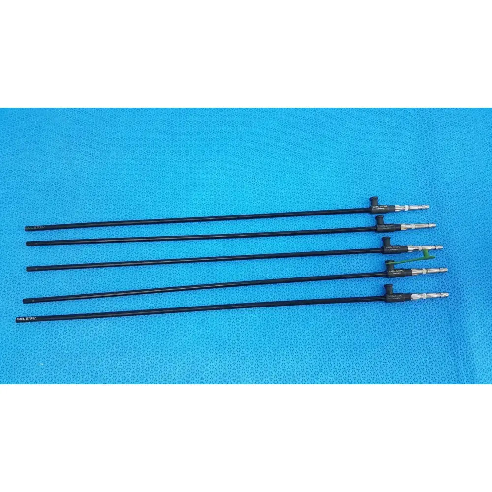 Karl Storz 33300 ClickLine 5mm x 43cm Insulated Outer Tube – LOT OF 5 Laparoscopic Instrument Component, second-hand product photo 1