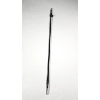 Black carbon fiber rod with metallic tip and threaded end in Karl Storz 33300MW Clickline scissors insert surgical tool