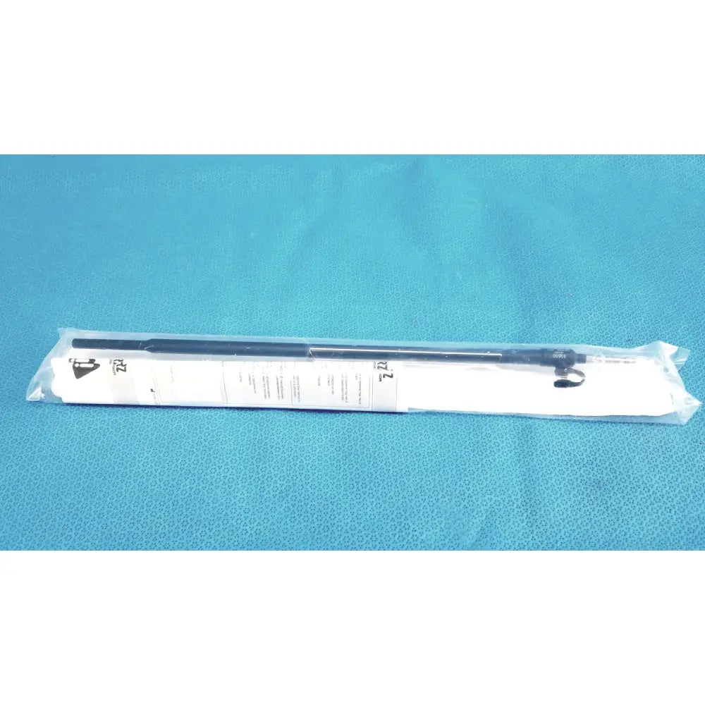Black Karl Storz 33500 clickline insulated outer sheath tube in clear plastic packaging with white labeling