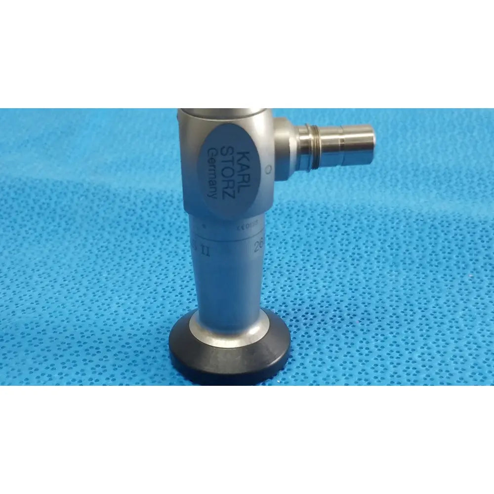 Silver and black karl storz hopkins ii 0° 26003 aa autoclavable laparoscope endoscope with matte finish and engraved markings