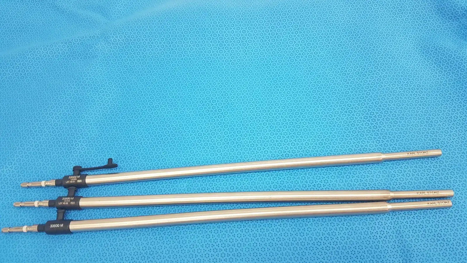 KARL STORZ Laparoscopic Surgical Instrument - Model 33500 G Lot of = 3 Laparoscopic Surgical Instrument, second-hand product photo 3
