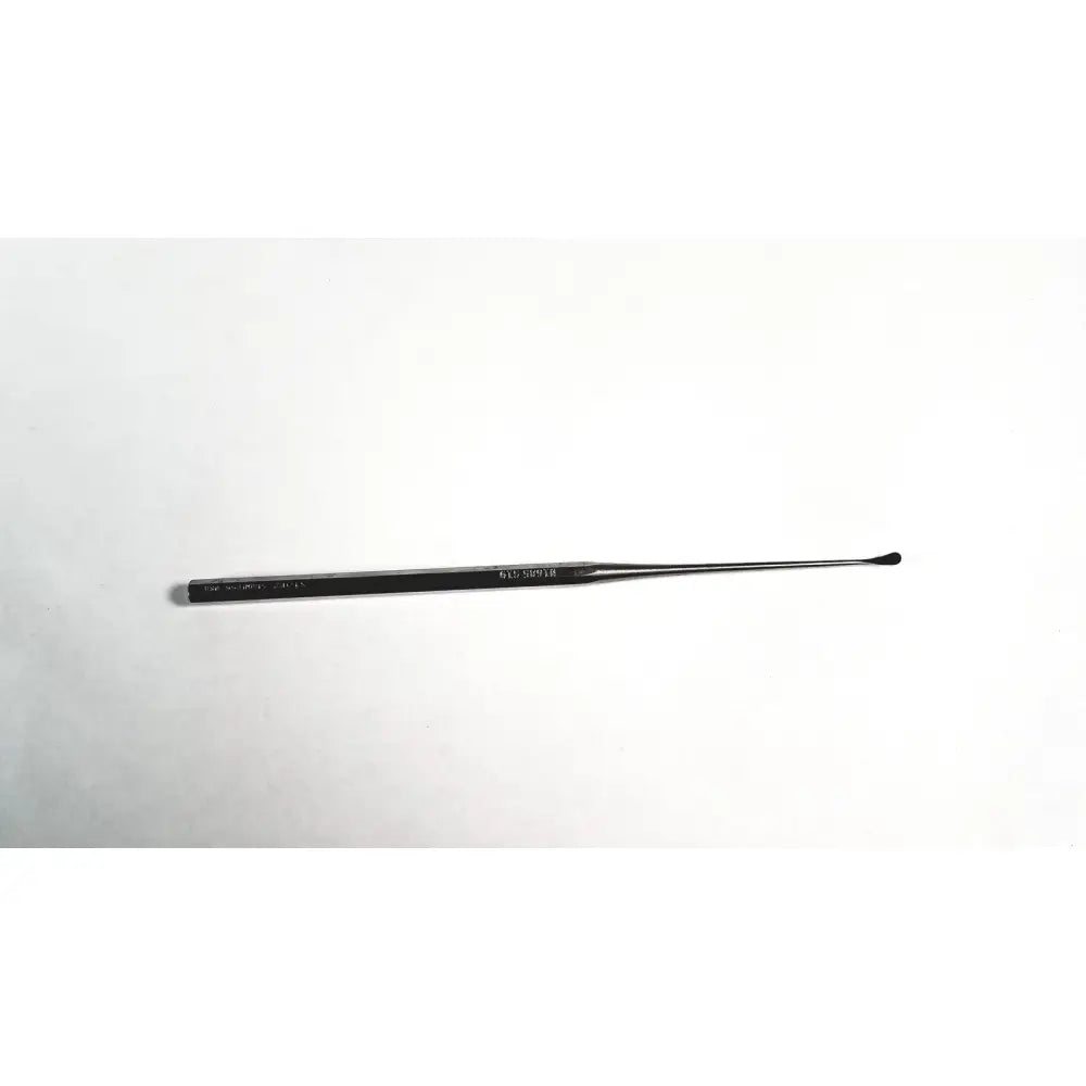 Black metal karl storz perkins elevator n1685 s19 stainless steel surgical instrument with slender curved handle and rounded tip