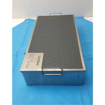 Karl Storz Sterilization Tray – Surgical Instrument Case – Autoclave Safe Sterilization Tray, second-hand product photo 1