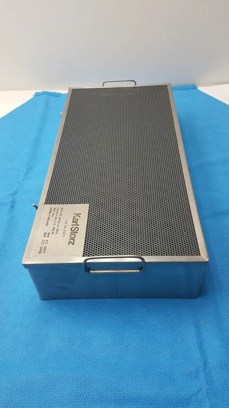 Karl Storz Sterilization Tray – Surgical Instrument Case – Autoclave Safe Sterilization Tray, second-hand product photo 5