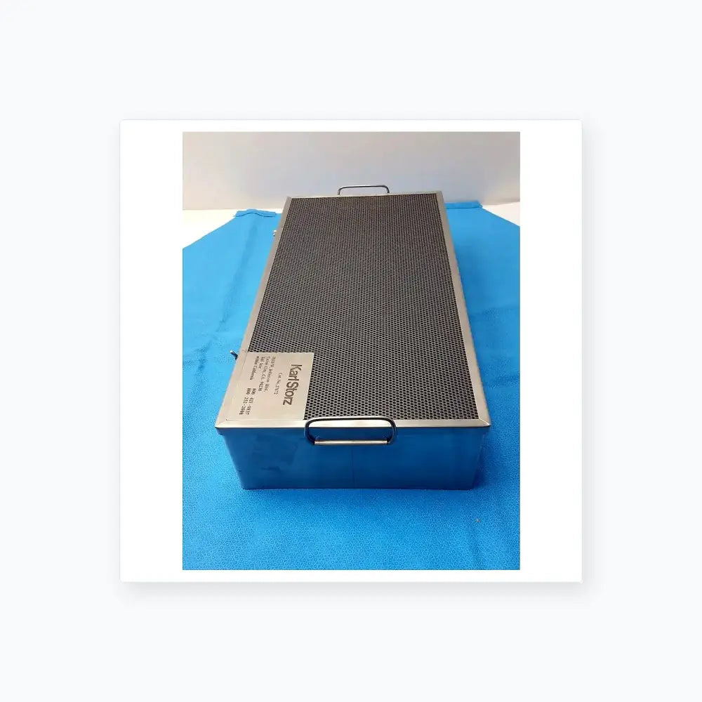 Karl Storz Sterilization Tray – Surgical Instrument Case – Autoclave Safe Sterilization Tray, second-hand product photo 1