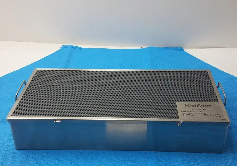 Karl Storz Sterilization Tray – Surgical Instrument Case – Autoclave Safe Sterilization Tray, second-hand product photo 2