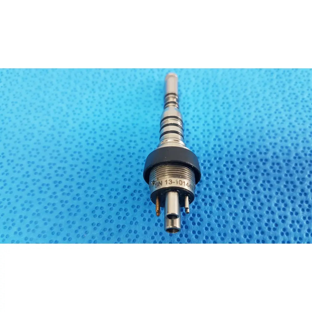 Silver metallic KAVO 13-1014497 dental handpiece connector with black grip and engraved serial number psn 13-10144 pin 460led coupler