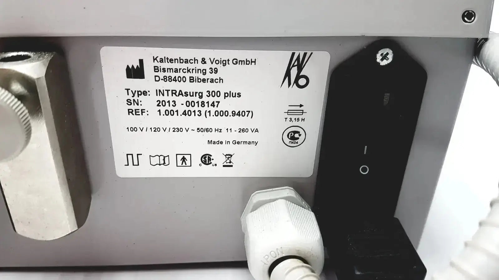 Kavo Intrasurg 300 Dental System Dental Implant Drill Surgical & Foot Control Dental Implant Drill System, second-hand product photo 6