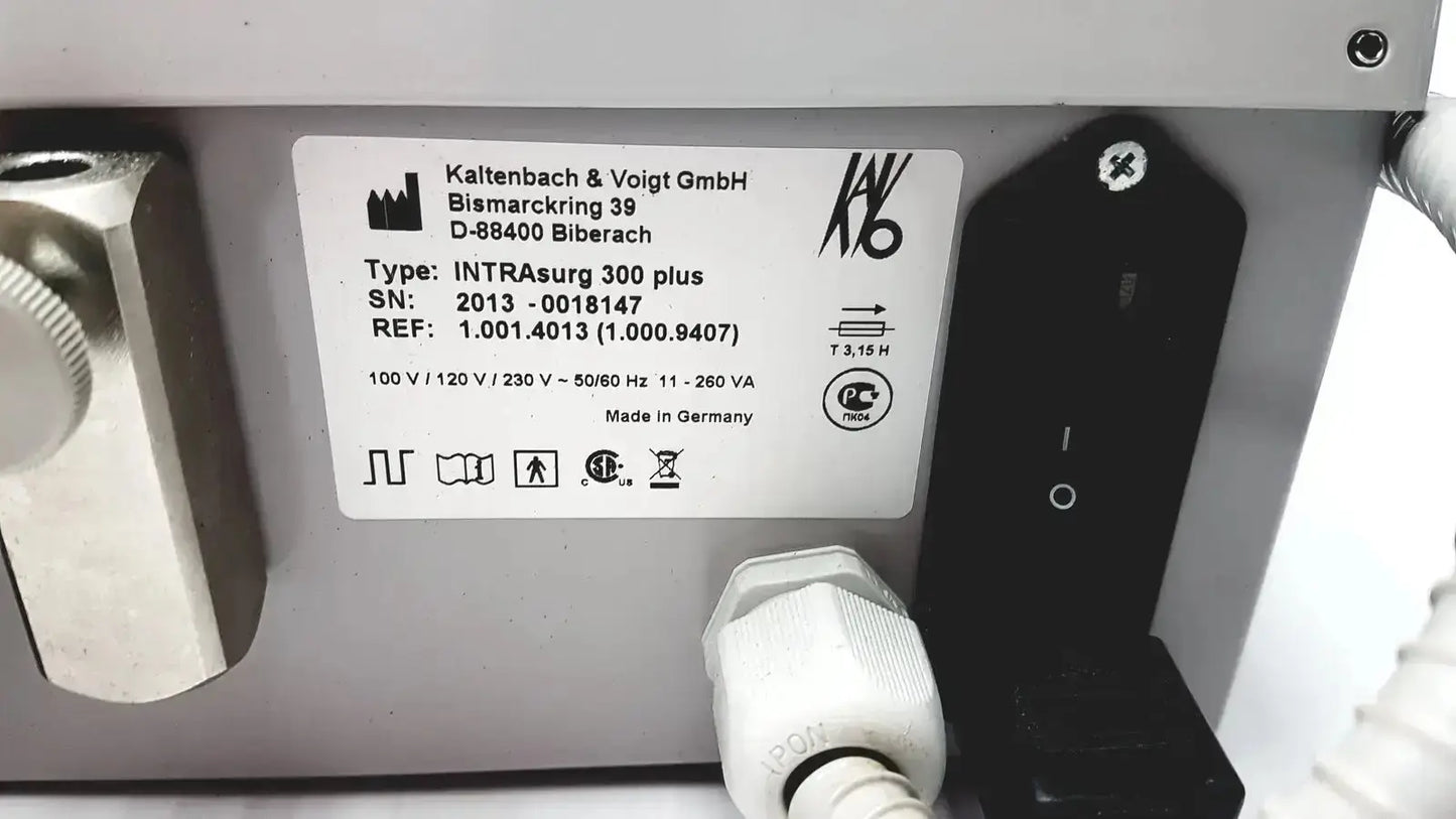 Kavo Intrasurg 300 Dental System Dental Implant Drill Surgical & Foot Control Dental Implant Drill System, second-hand product photo 6