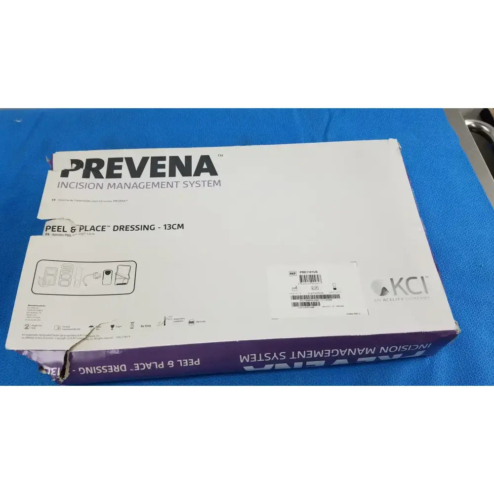 KCI PREVENA PRE1101US Incision Management System Peel & Place Dressing 13cm Incision Management Dressing, second-hand product photo 6