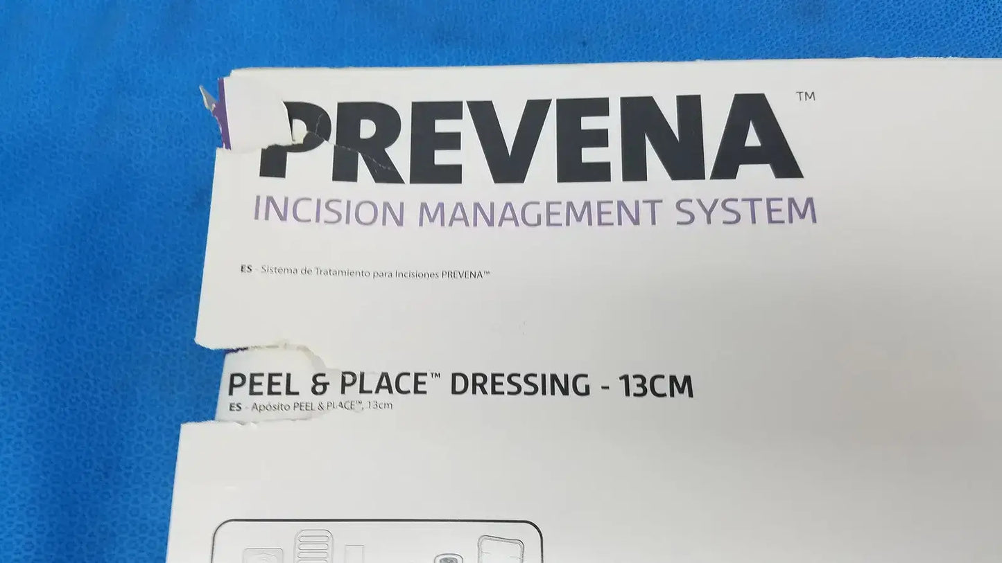 KCI PREVENA PRE1101US Incision Management System Peel & Place Dressing 13cm Incision Management Dressing, second-hand product photo 9