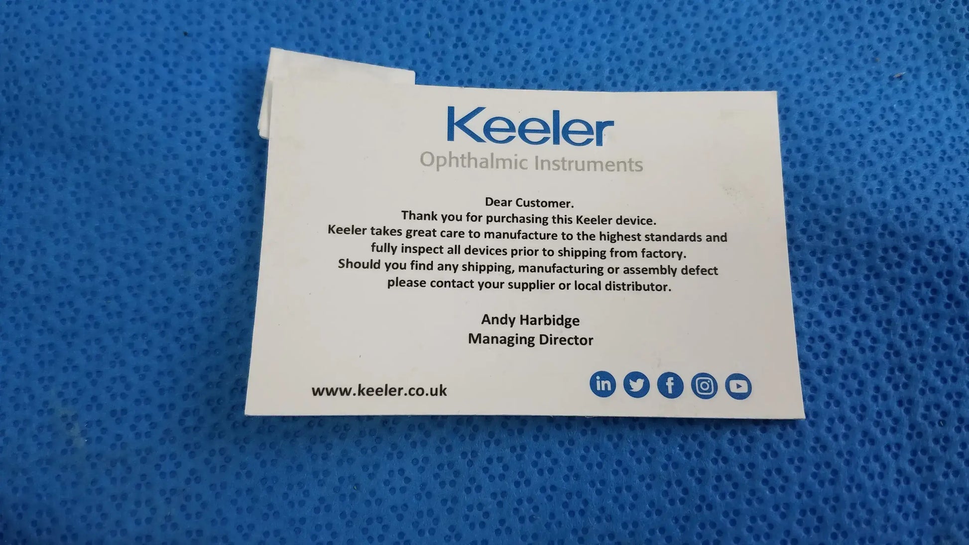 Keeler Vantage Plus Ophthalmoscope With Accessories Ref 1205P1020 Vantage Plus Ophthalmoscope, second-hand product photo 35