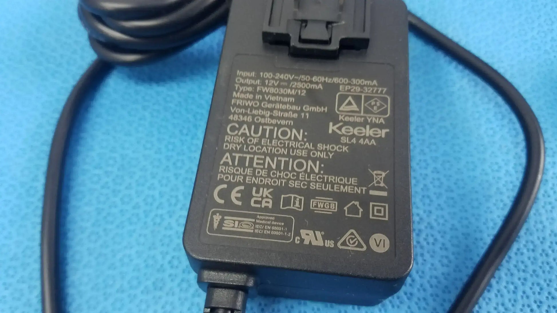 Keeler Vantage Plus Ophthalmoscope With Accessories Ref 1205P1020 Vantage Plus Ophthalmoscope, second-hand product photo 22