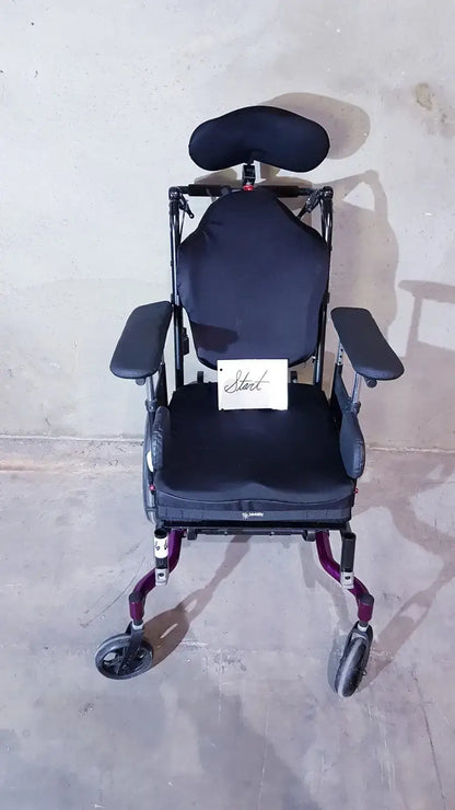 Ki Mobility Focus CR Tilt In Space Wheelchair Adjustable, All Show in Pictures Tilt-in-Space Wheelchair, second-hand product photo 1