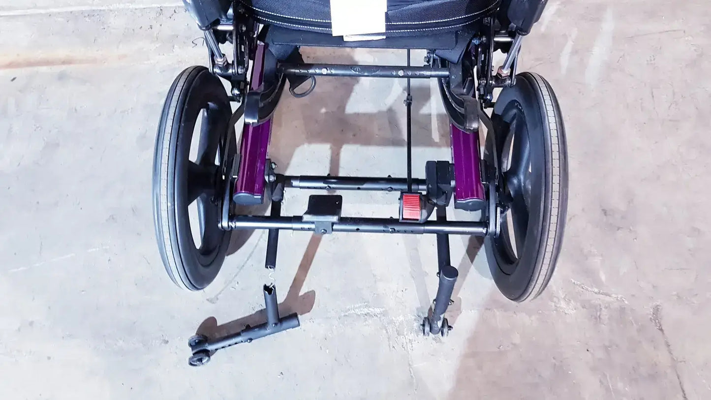 Ki Mobility Focus CR Tilt In Space Wheelchair Adjustable, All Show in Pictures Tilt-in-Space Wheelchair, second-hand product photo 15
